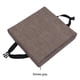 thumbnail image 5 of Cojines de Asiento Cuadrados Billuyoard Lavables para Sillas de Comedor Gris humo, 5 of 6