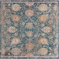 thumbnail image 2 of Rugs.com Lola Collection Rug – 8 Ft Square Blue Medium Rug Perfect For Living Rooms, Kitchens, Entryways, 2 of 9