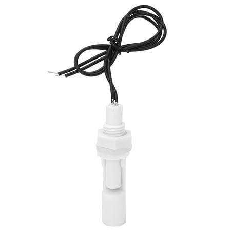 

2Pcs Water Level Sensor Float Switch Side Mounted White PP Plastic 16mm DC0-110V