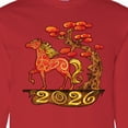 thumbnail image 4 of Inktastic 2026 Year of the Horse Happy New Year's Long Sleeve T-Shirt, 4 of 5