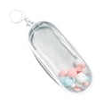 thumbnail image 4 of Clear Figure Display Bag with Metal Buckle Waterproof PVC Zipper Dustproof Portable OB11 BJD Doll Carrying Case Hanging Storage Bag, 4 of 5