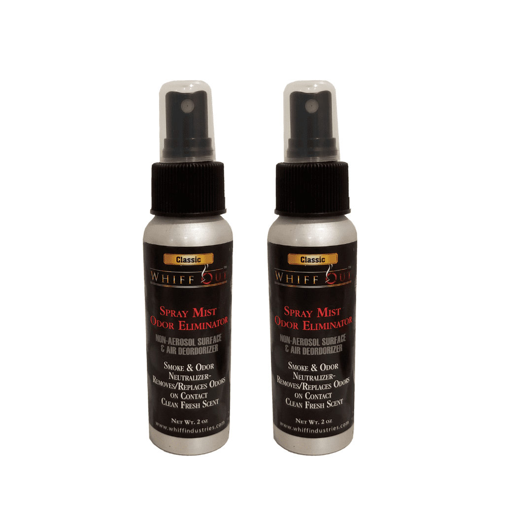 Whiff Out Spray Mist 2 Pack of 2 oz NonAerosol Surface & Air