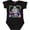 AB-Black, variant on Sarasota Florida Cute Swimming Manatee Boys or Girls Baby Bodysuit
