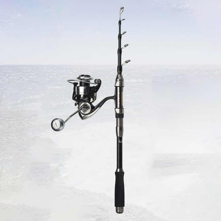 Carbon Fiber Telescopic Fishing Rod M-Tune 1.8m Portable Lure Rod Sea Pole 5-30g Bait Weight - Walmart.com Carbon Fiber Telescopic Fishing Rod M-Tune 1.8m Portable Lure Rod Sea Pole 5-30g Bait Weight - Walmart.com