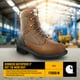thumbnail image 4 of Botas de trabajo Carhartt Ironwood impermeables para hombre, color marrón, 15 W, 4 of 6
