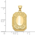 thumbnail image 5 of Primal Gold 14K Yellow Gold Fancy Rectangle Locket, 5 of 5