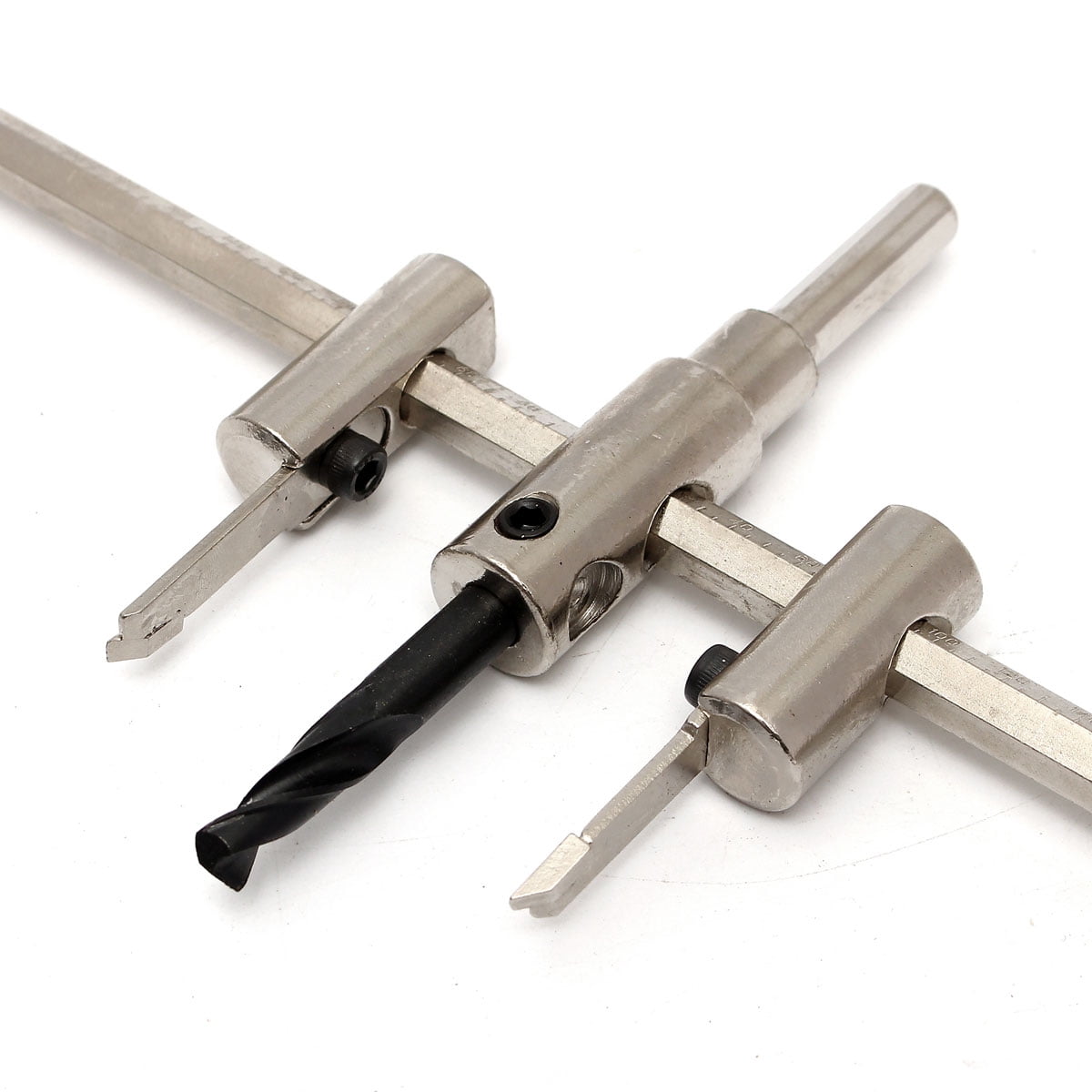 40300mm Metal Wood Circle Hole Saw Adjustable Drill Bit Cutter Kit DIY
