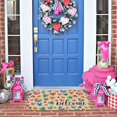 thumbnail image 2 of Valentines Day Door Mat,Valentines Colourful Love Hearts Indoor Outdoor Non-Slip Doormat,Entryway Front Porch Valentine''s Day Welcome Mat for Entrance Decor 30" x 17", 2 of 6