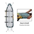 thumbnail image 4 of Ironing Board Cover with Highland Cow Pattern, Dustproof Cover for 15x54 Inch Boards, Laundry Accessory for Home Use, 4 of 5