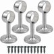 thumbnail image 1 of Ceiling Bracket for Curtain Rod, 4 Pieces Stainless Steel Hanging Rod Bracket, Curtain Rod Bracket, Hanging Rod Bracket, 1 of 5