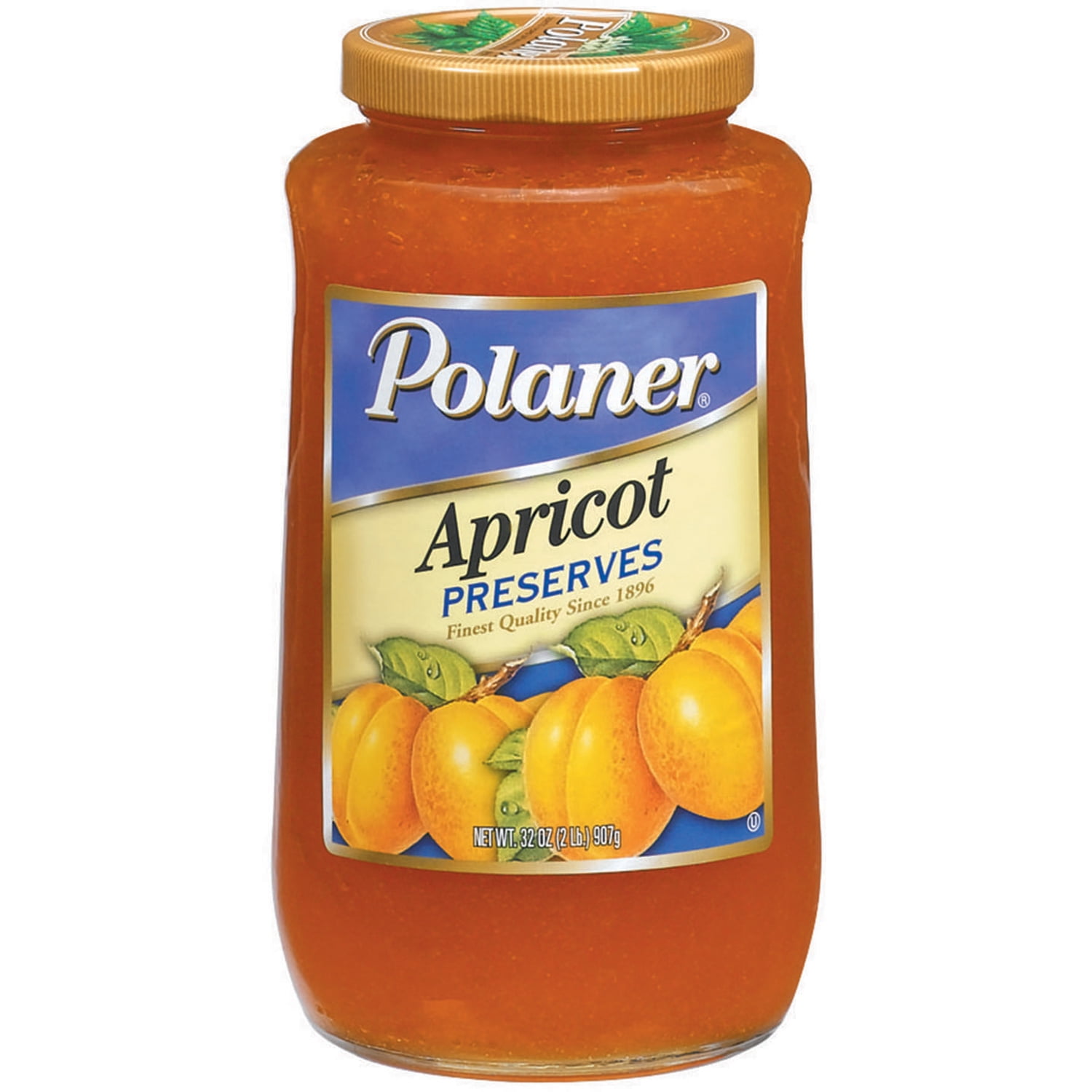 Polaner Apricot Preserves 32 Oz Jar