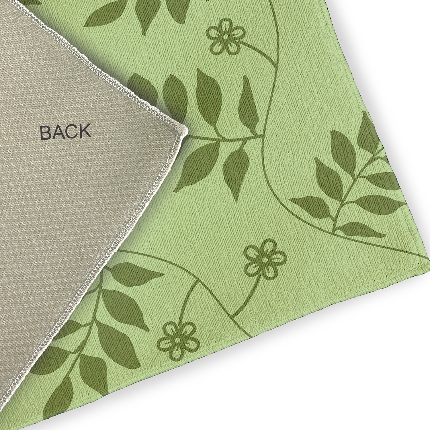 Simply Daisy 2' x 3' Scallion Fern Fronds Indoor/outdoor Rug