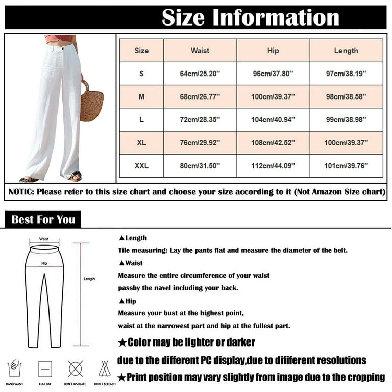 PMUYBHF Dress Pants Women Plus Size Tall Women Comfortable High