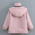 thumbnail image 6 of Ugoldhm Kids Rain Jacket Waterproof with Hood, Lightweight Raincoat, Windbreaker Outdoor Coat for 4-15 Years, 6 of 8