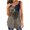 Coffee, variant on asdoklhq 2025 Summer Fall Womens Tops Clearance under $5 Women's Fashion Printed V-neck Comfortable Loose T-Shirt Sleeveless Blouse Casual Tops Coffee XL