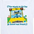 thumbnail image 3 of Pete The Cat - Wheels On The Bus -Toddler Graphic T-Shirt, 3 of 6