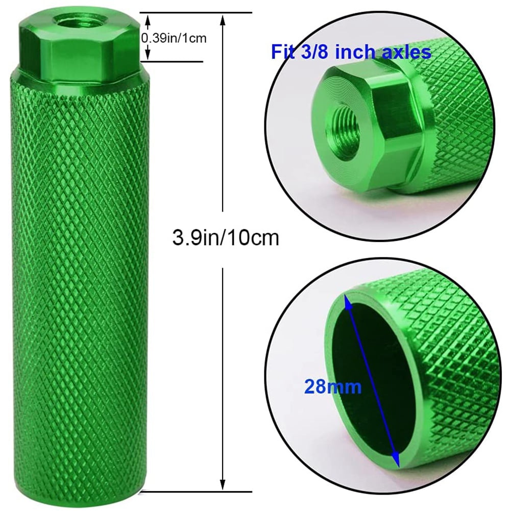 Green bmx pegs cheap