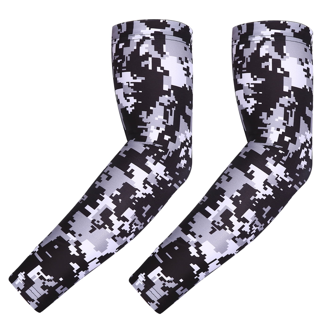  Tough Outdoors Sports Compression Arm Sleeves for Men & Women -  Youth, Kids Basketball Shooting Sleeves - Football, Baseball : Clothing
