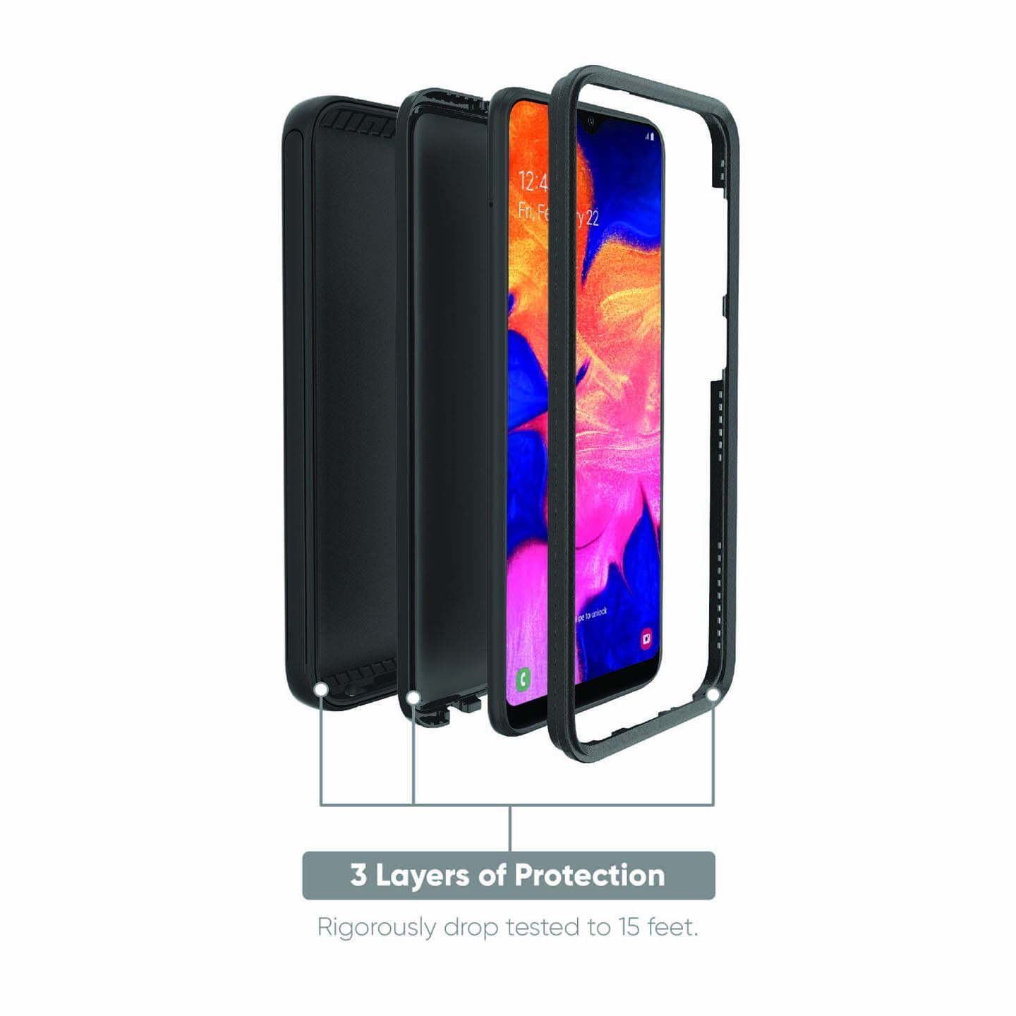 Ip68 Waterproof Waterproof Phone Case For Samsung Galaxy A10e