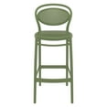 thumbnail image 4 of Compamia Marcel Contemporary Resin Indoor/Outdoor Bar Stool Olive Green, 4 of 5