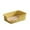 Yellow - 49x35.5x13cm, variant on Extra Large Semi-Enclosed Cat Litter Box High Side Splash-Proof Pet Toilet Durable Easy Clean Litter Tray for Indoor Cat Dog Green
