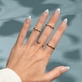 thumbnail image 4 of KISS Gel Fantasy, Press-On Nails, North Coast, Silver, Medium Almond, 28 Count, 4 of 10
