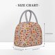 thumbnail image 2 of Balery Fall Thanksgiving Bolsa de Almuerzo para Mujeres, Caja de Almuerzo, Bolsa de Almuerzo Pequeña Impermeable, Tote de Almuerzo Reutilizable con Gran Capacidad, 2 of 6
