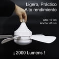 thumbnail image 4 of Foco Ventilador CM-TOP con luz y control remoto 3 modos de luz 19*45cm, 4 of 8