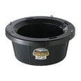 thumbnail image 2 of Miller Rubber Feeder Tub W Hooks Black 7.5 Gallon - HP750, 2 of 5