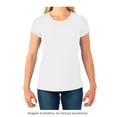 thumbnail image 4 of Playera Fruit Of The Loom para Mujer, Cuello Redondo Manga Corta Blanco Talla  M, 4 of 4