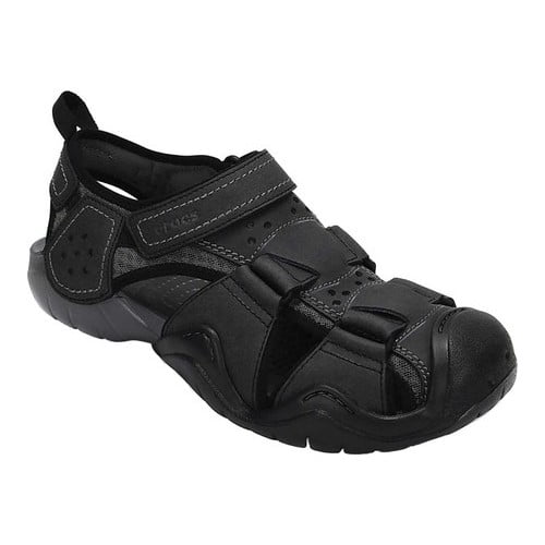 crocs men's swiftwater leather