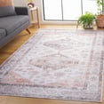 thumbnail image 3 of SAFAVIEH Arizona Shawn Medallion Machine Washable Area Rug, Beige/Taupe, 6' x 9', 3 of 14