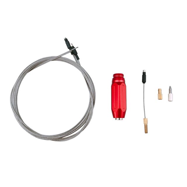 Soidarity Kit de cable de freno de bicicleta Línea de cables de cambio antideslizantes Fácil de almacenar Cable de freno interno de bicicleta Cable Ciclismo Rojo Soidarity OD010521-01