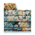 thumbnail image 6 of Unique Loom Vita Collection Area Rug - Pollock (4' 1" x 6' 1" Rectangle Blue/Brown), 6 of 7