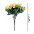 thumbnail image 3 of HuiXinOu 18-Head Artificial Rose Bouquet, Faux Silk Flower Arrangement, Suitable for Wedding Centerpieces, Home Table Decor and Office Parties, Elegant and Lifelike, 3 of 6