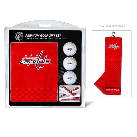 Team Golf  Washington Capitals Embroidered Towel Gift Set