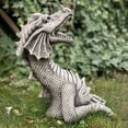 thumbnail image 5 of Estatuilla De Dragón De Jardín De Resina Escultura De Dragón Adorno De Dragón Gótico Estatua De Dragón Arte Único De Alta Decoraciones De Animales Para Patio Al Aire Libre Césped Patio Jardín Kearding HA027054-01, 5 of 5