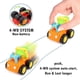 thumbnail image 4 of Push and Go Friction Powered Car Toys, Tractor, Bulldozer Truck, Cement Mixer, Dump Truck for Kids Gift, 4 Pack, 4 of 4