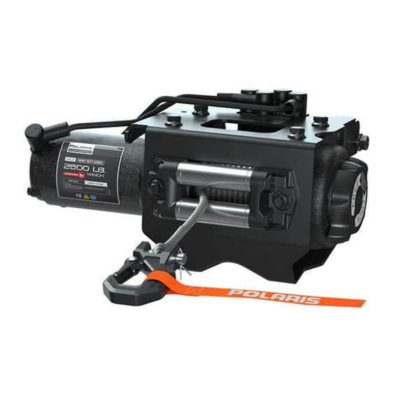 Polaris ATV New OEM HD 2,500 lb. Winch with Steel Cable, 2889469, 2880433