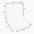 thumbnail image 5 of Sunbrella Sorra Home  2-piece Cushion and Pillow Indoor/Outdoor Set Iris, 5 of 5