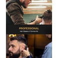 thumbnail image 3 of GLAKER Cortapelos para hombres profesional, cortapelos inalámbricos para corte de pelo, cortapelos para hombre y kit de recortadora para peluquero con pantalla LED 15 peines guía, 3 of 5