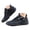 Black, variant on Men's Running Shoes Lightweight Breathable Walking Tennis Sneakers Lace up Athletic Workout Gym Casual Shoes (Grey,9)