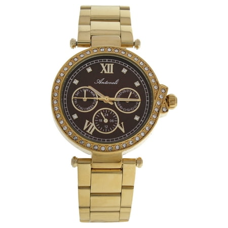 AL0519-12 Gold Stainless Steel Bracelet Watch