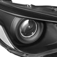 thumbnail image 6 of NUVISION for 15-17 Toyota Camry Black Housing Clear Corner Projector Headlight Headlamps, 6 of 8