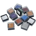 thumbnail image 4 of Pad 12Pcs Craft Ink Pad  Single Metallic 10 Colors Kids DIY Graffiti Finger Printing Pad, 4 of 7