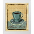 thumbnail image 3 of Paul Brent 26x31 White Modern Wood Framed Wall Art Titled - Coffee Club II, 3 of 5