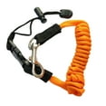 thumbnail image 1 of Shengyu Canoe Paddle Leash with Hook Safety Fishing Rod Lanyard Anti-Lost Rope Orange 1Set, 1 of 6