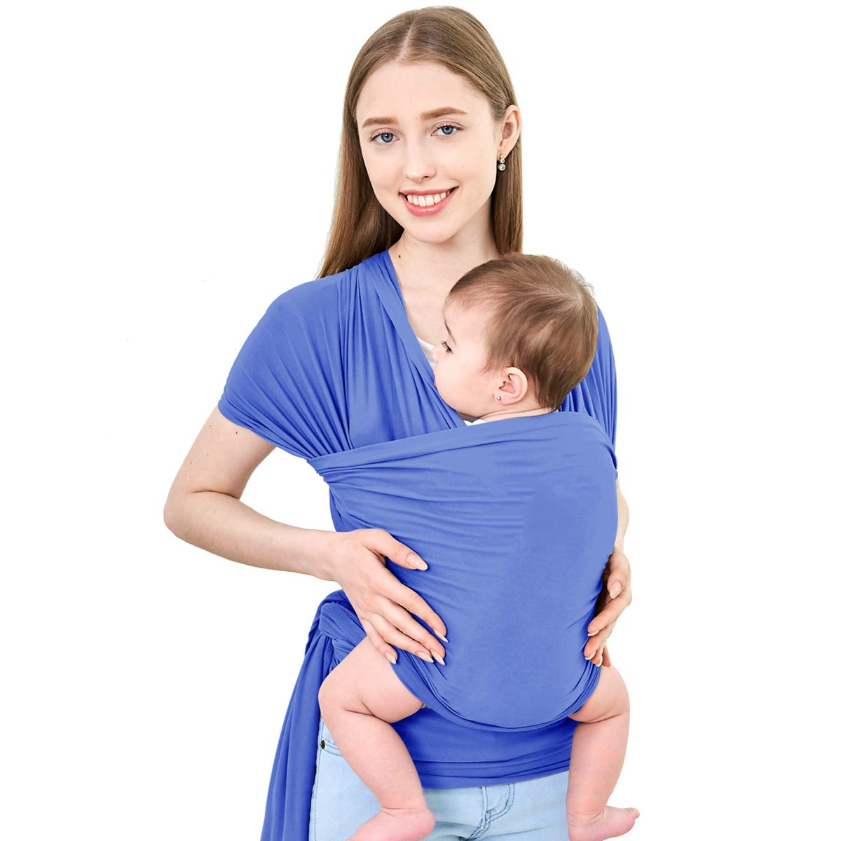 Rush Baby Wrap Carrier,Hands Free Baby Carrier Sling,Lightweight