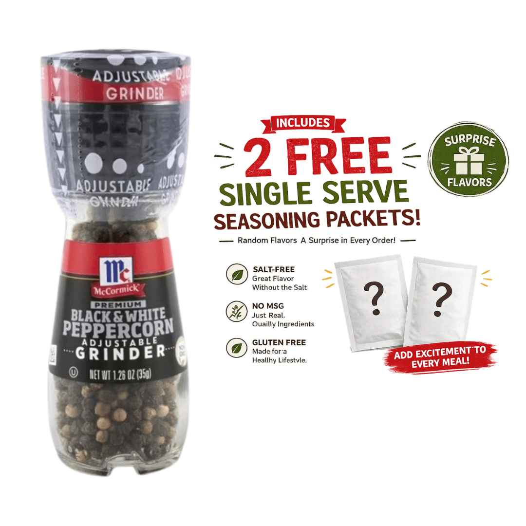 Olde Thompson Pepper Supreme, AKF18 Whole Pepper Blend with White