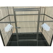 70 Rolling Extra Large Metal Bird Breeding Cage with Detachable Stand for Aviary Budgie Canary Finches Lovebirds